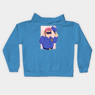 Officer Buttbaby Kids Hoodie